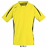Camiseta Futbol Maracana 2 Ssl Sols - Color Limon/Negro